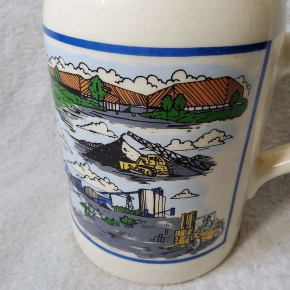 Vintage 1986 Pyro Mining Coffee Cup Surface Safety Award Coal Mine - Picture 7 of 9